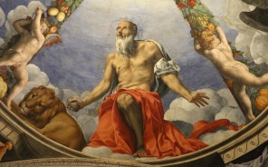 엘레노라 경당 천장화_성 예로니모_by Agnolo Bronzino_photo by Sailko_in the Palazzo Vecchio in Firenze_Italy.jpg